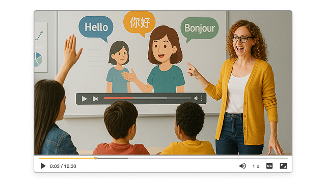 Multilingual Instructional Video